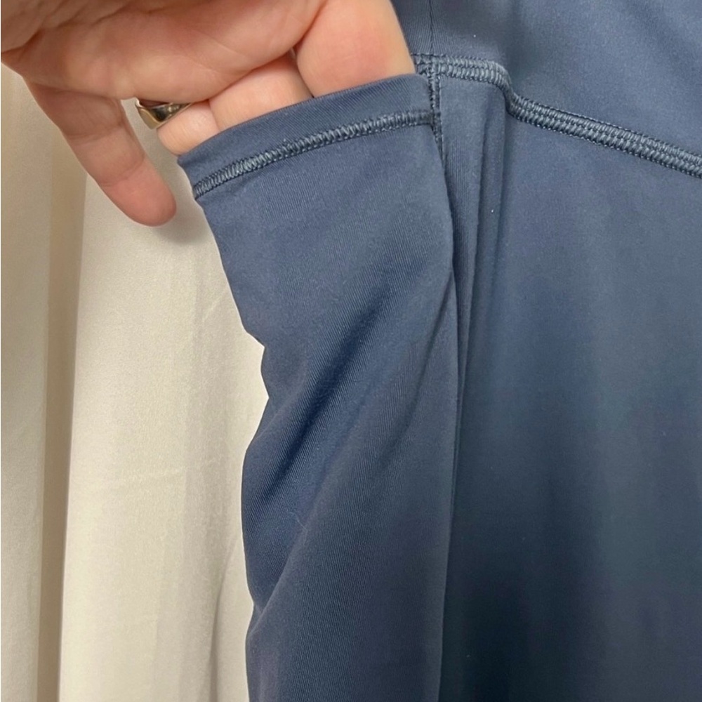 CALIA by Carrie Underwood High Waist Women's Blue Crop Leggings Size XL - Picture 3 of 8